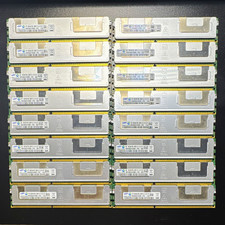 Lot of Samsung 256GB (16x16GB) DDR3 RDIMM ECC Registered PC3L-8500R M393B2K70CM0 picture