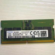 Samsung 8GB DDR5-4800 SO-DIMM 262-Pin Unbuffered Laptop RAM M425R1GB4BB0-CQKOL picture