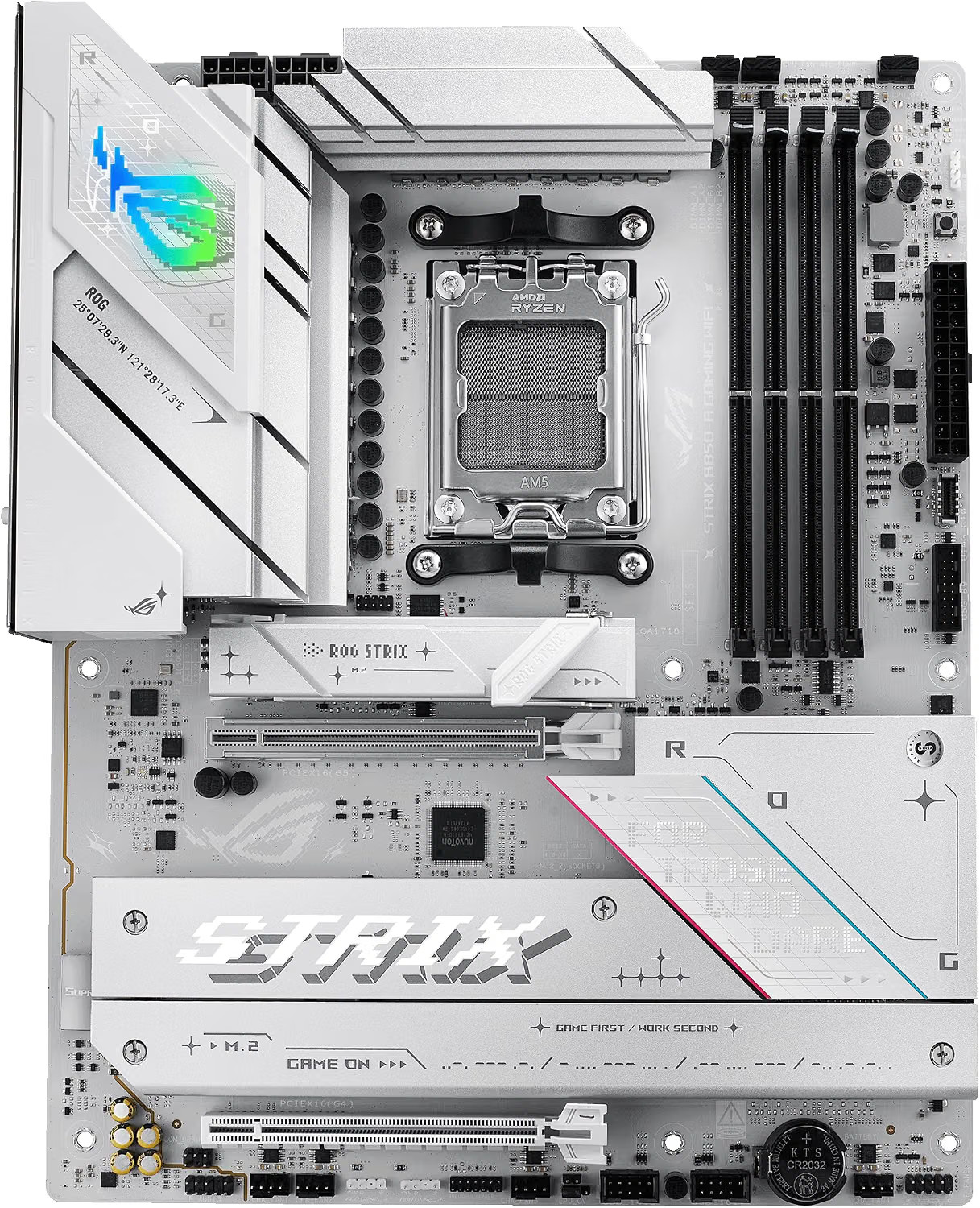 ASUS ROG Strix B850-A Gaming WiFi AMD AM5 ATX DDR5 Motherboard WiFi 7 PCIe 5 ASUS ROG Strix B850-A Gaming WiFi AMD AM5 ATX DDR5 Motherboard WiFi 7 PCIe 5