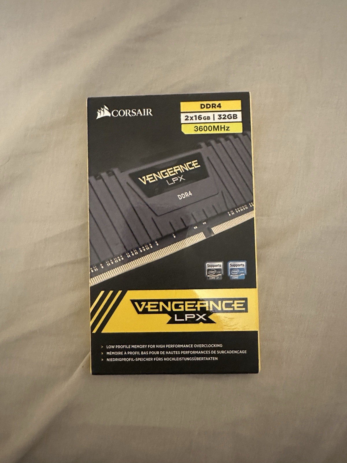 CORSAIR Vengeance LPX 32GB (2x16GB) DDR4 3200MHz 288-Pin DESKTOP PC RAM Memory