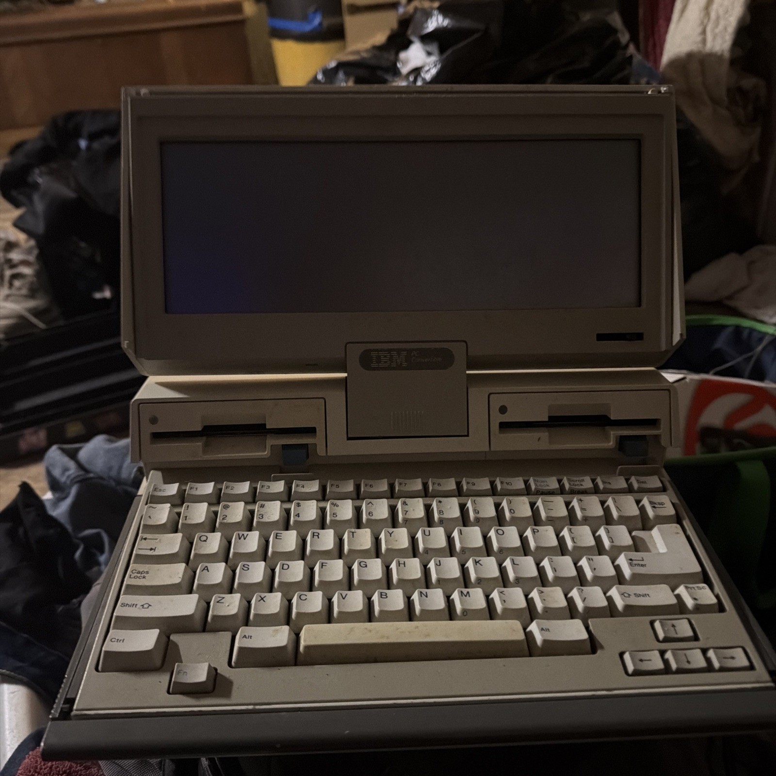 IBM Convertible PC (Model 5140) 640KB Memory (256KB Expansion Pack X2) Tested IBM Convertible PC (Model 5140) 640KB Memory (256KB Expansion Pack X2) Tested
