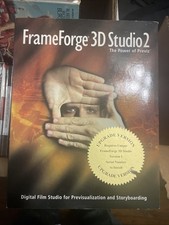 Vintage FrameForge 3D Studio*NEW* Storyboarding Previz Film NOS 2005 Windows Mac picture
