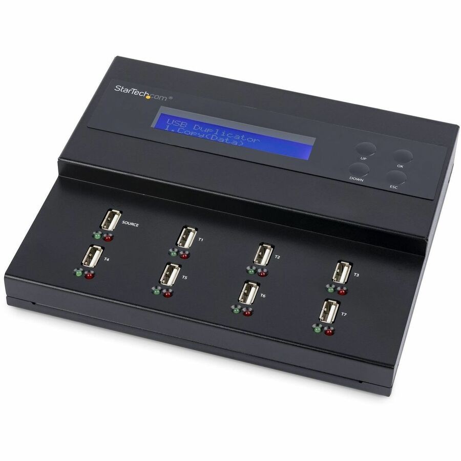 StarTech Standalone 1 to 7 USB Thumb Drive Duplicator/Eraser, USB Flash Drive StarTech Standalone 1 to 7 USB Thumb Drive Duplicator/Eraser, USB Flash Drive
