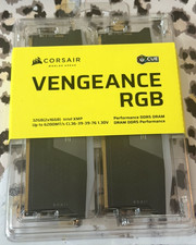 NEW IN BOX - Corsair Vengeance RGB 32gb (2x16gb) DDR6200 CL36 CMH32GX5M2B6200C3 picture