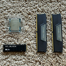 Intel Ultra 7 265K, CORSAIR 32GB DDR5 7200MHz CL34, WD_BLACK SN850 1TB NVMe SSD picture