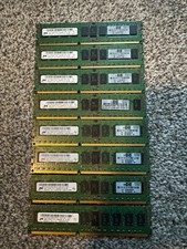 Micron 2GB DDR3 Registered ECC server memory RAM sticks Mixed Lot  picture