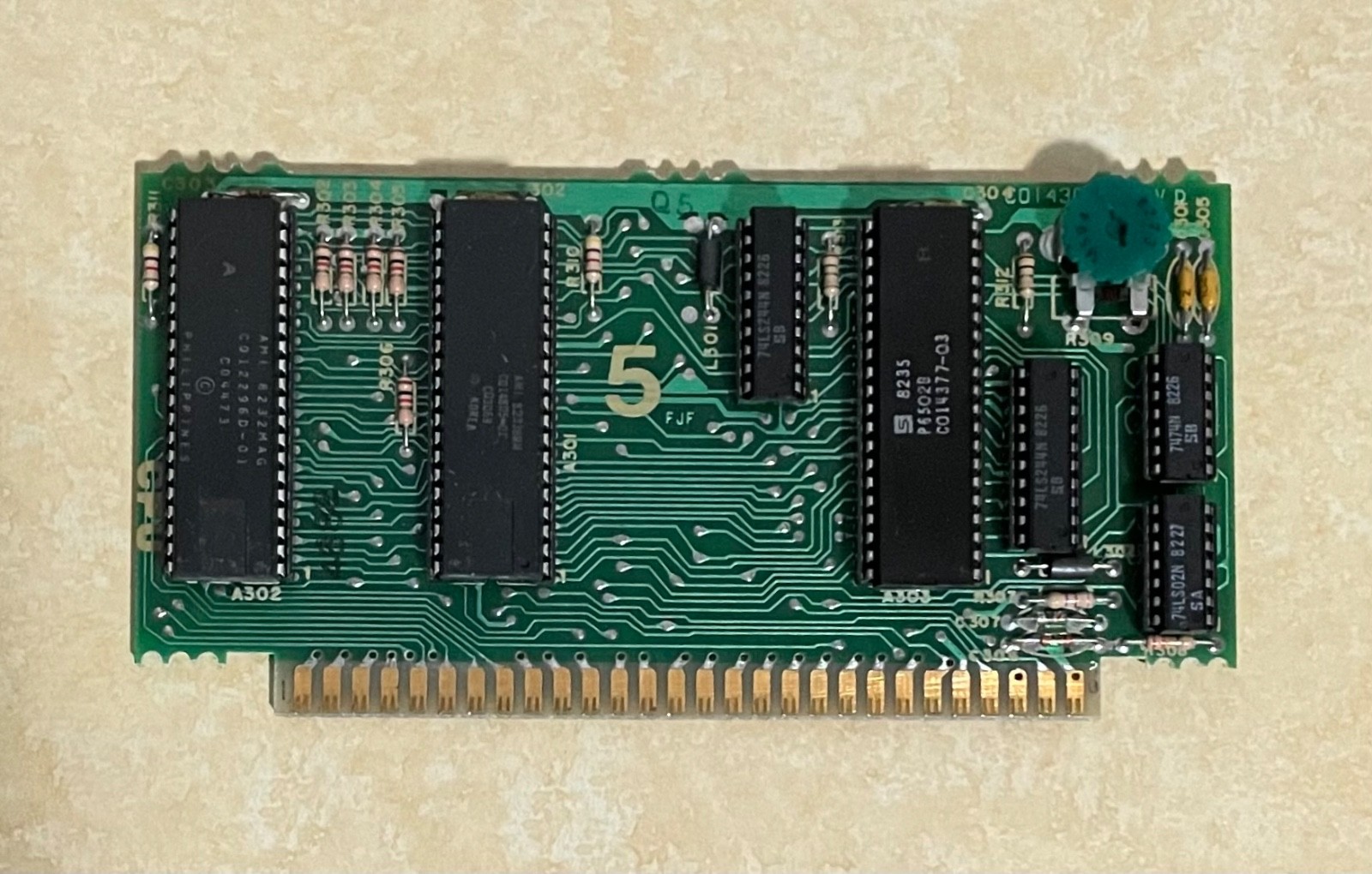Atari 400/800 Computer CPU PCB Module Board with NTSC GTIA - Works Perfectly