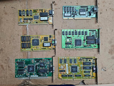 Lot of 6x Clean Vintage Retro ISA Video  Graphics Expansion Cards 286 386 486 #3 picture