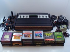 Atari 2600 Heavy Sixer w Controllers and 20 Games EVERYTHING TESTED Low Serial picture