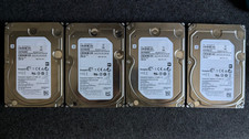 Lot of 4 - Seagate Enterprise 6TB Internal SAS 7200 RPM 3.5