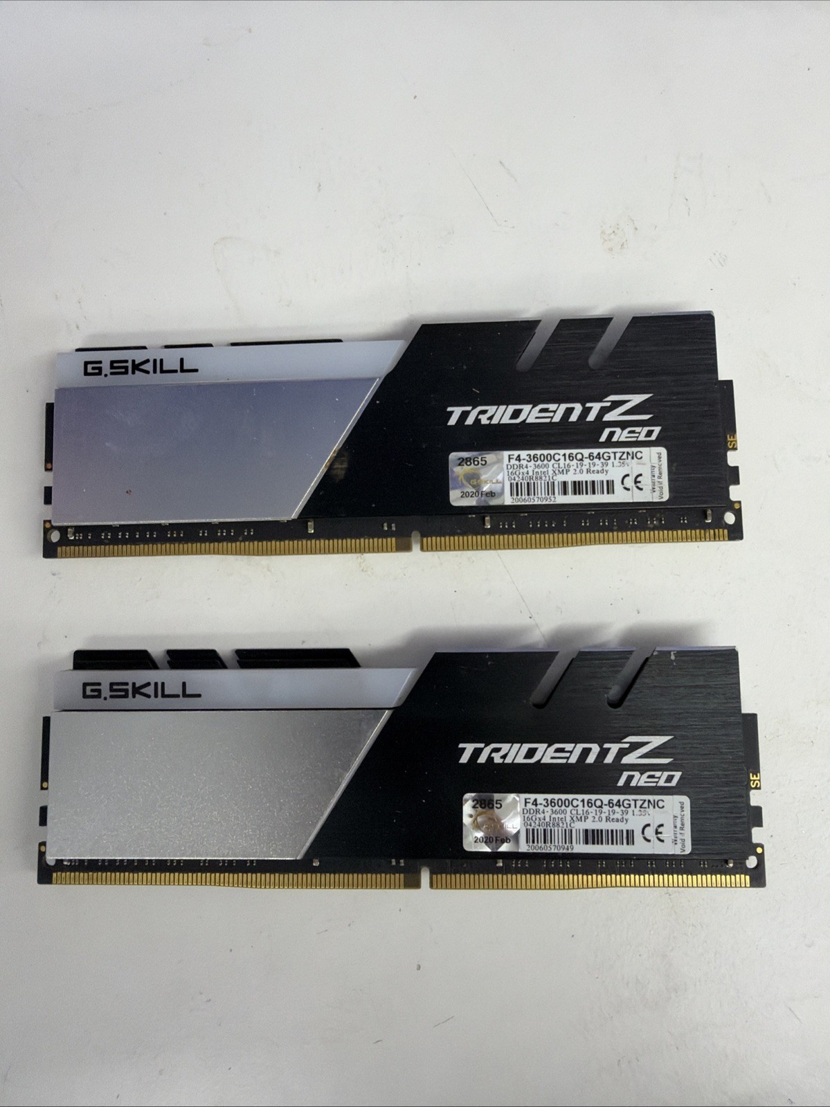 G. SKILL Trident Z Neo 16GB SDRAM DDR4 Memory