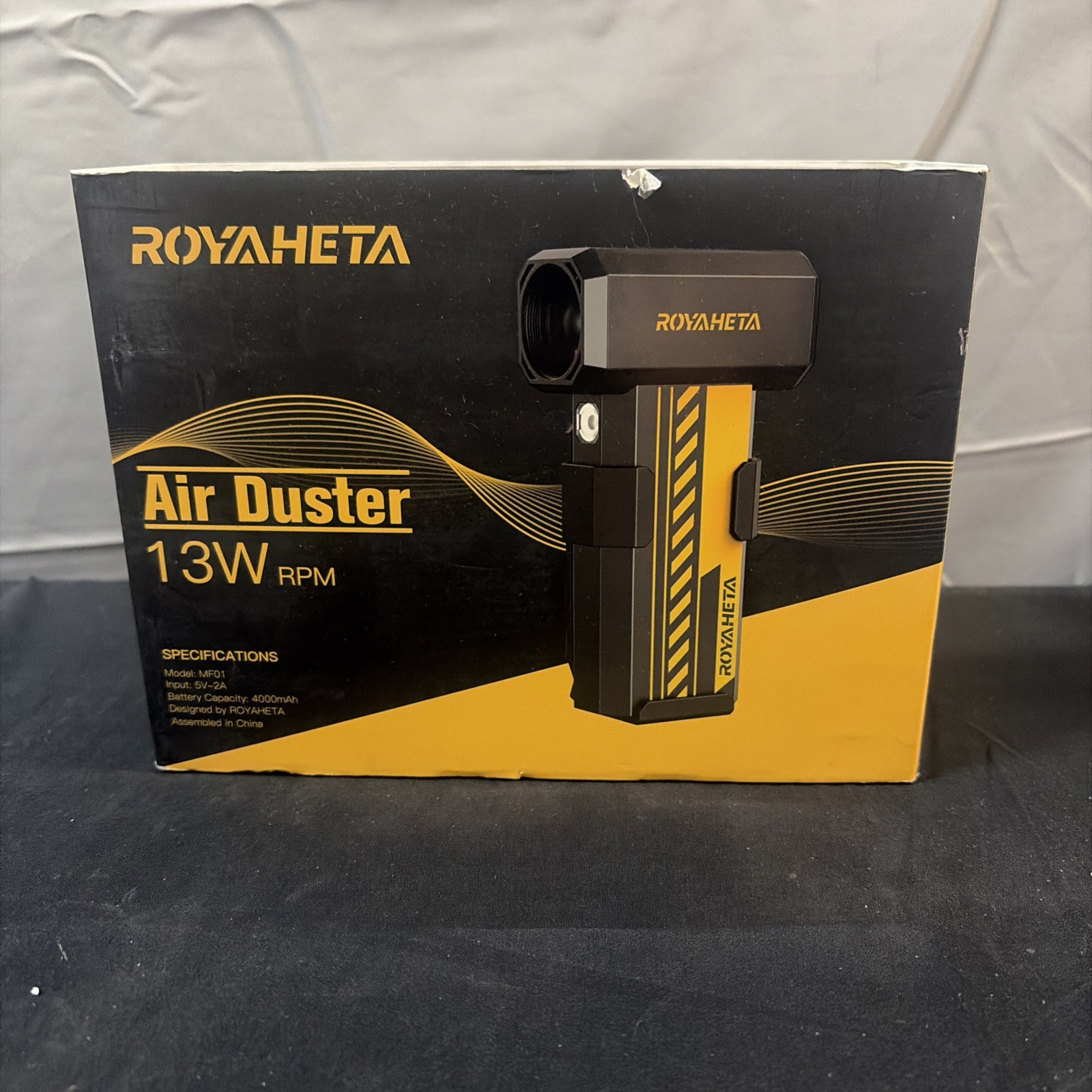 ROYA HETA MF01 Electric Air Duster Rechargeable Cordless Blower Vacuum 4000mAh