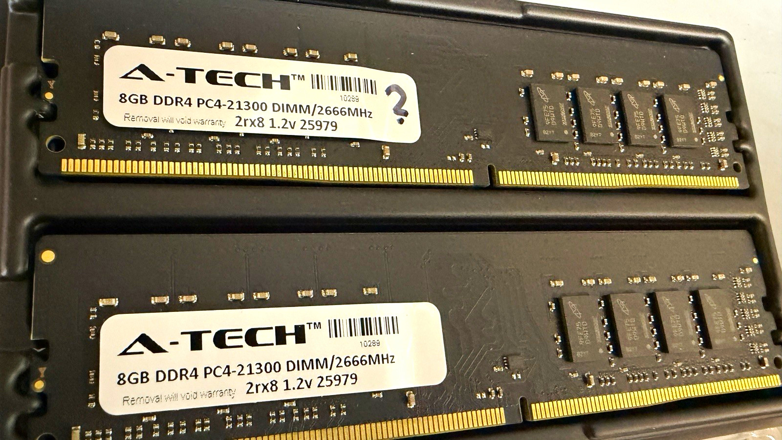 A-Tech 16GB (2x8GB) DDR4-2666 PC4-21300 288-Pin DIMM Unbuffered 25979