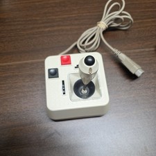 Vintage 1980’s Computer Gaming Small Joystick Video Games Beige Buttons UNTESTED picture