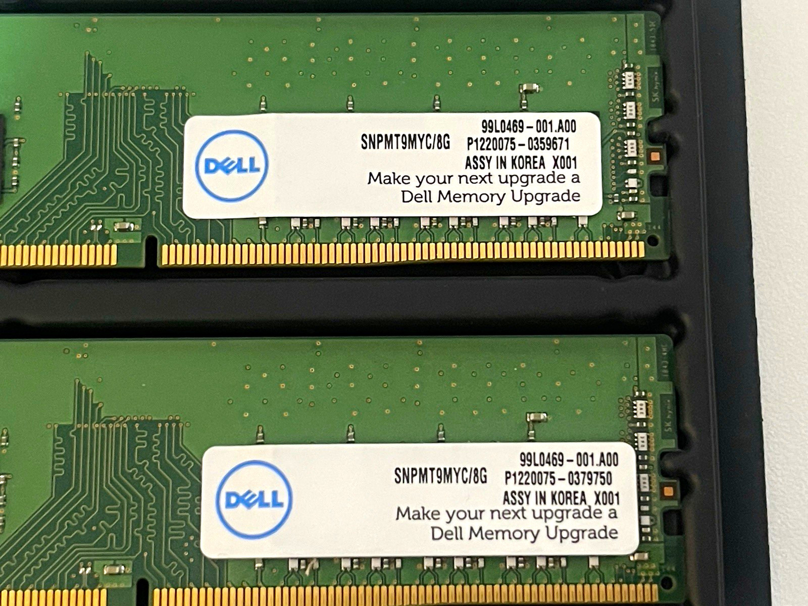 Dell 16GB (2x8GB) DDR4 PC4-21300 288-Pin UDIMM Non-ECC SNPMT9WVC/8G