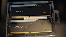 PNY DDR5 SDRAM 288-Pin DIMM Desktop Memory RAM Kit, 2 Modules 16gb picture