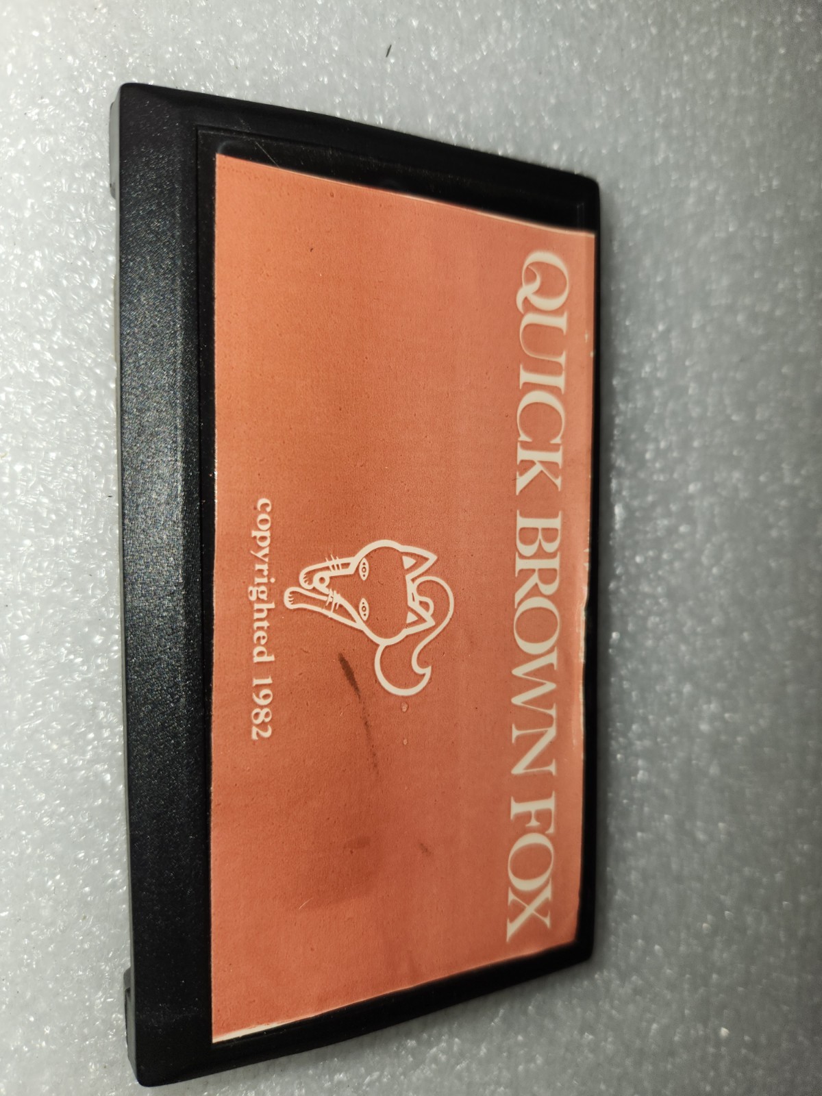Vintage 1982 Quick Brown Fox Word Processor Cartridge Commodore VIC-20 C64 Vintage 1982 Quick Brown Fox Word Processor Cartridge Commodore VIC-20 C64