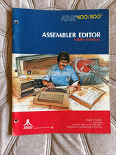 Atari Assembler Editor User's Manual for Atari 400/800 EXCELLENT CONDITION picture