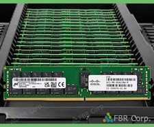 Grade A Micron Cisco 64GB PC4-3200AA DDR4 2Rx4 RDIMM RAM MTA36ASF8G72PZ-3G2 LOT picture