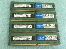 Micron 32GB(4 x 8GB) MTA18ASF1G72PZ-2G1A2KK PC4-2133P ECC DDR4 RDIMM RAM R1098A picture