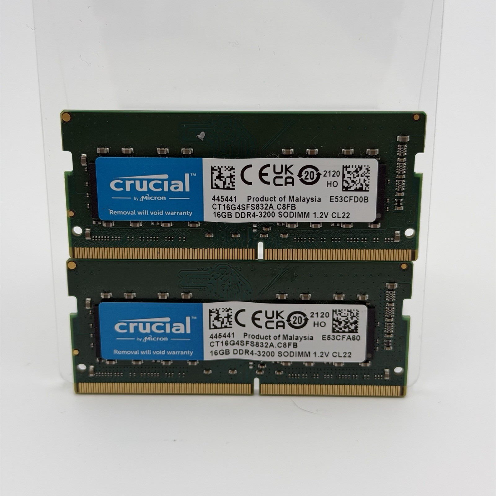 Crucial 32GB (2x16GB) DDR4-3200 SO-DIMM 260-Pin CL22 CT16G4SFS832A.C8FB Crucial 32GB (2x16GB) DDR4-3200 SO-DIMM 260-Pin CL22 CT16G4SFS832A.C8FB