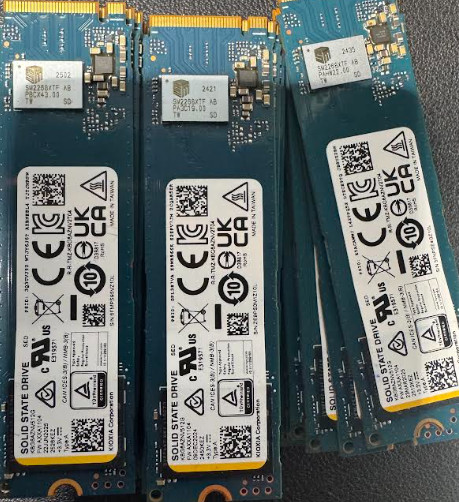 KIOXIA KBG6AZNV512G 512GB M.2 NVMe SSD — TESTED & READY TO USE KIOXIA KBG6AZNV512G 512GB M.2 NVMe SSD — TESTED & READY TO USE