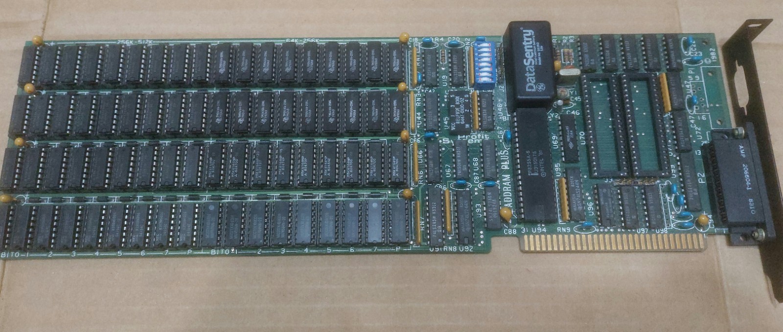 Vintage Profit Systems ADDRAM PLUS 8-Bit ISA Mem Expansion Board IBM PC XT 5150 Vintage Profit Systems ADDRAM PLUS 8-Bit ISA Mem Expansion Board IBM PC XT 5150