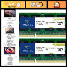 8GB DDR3 SODIMM RAM Upgrade Kit (2x4GB) for MacBook, iMac, Mac Mini - 1067MHz/10 picture