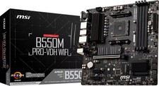 MSI - B550M PRO-VDH WIFI (Socket AM4) AMD B550 MATX DDR4 Wi-Fi 6 Motherboard ... picture