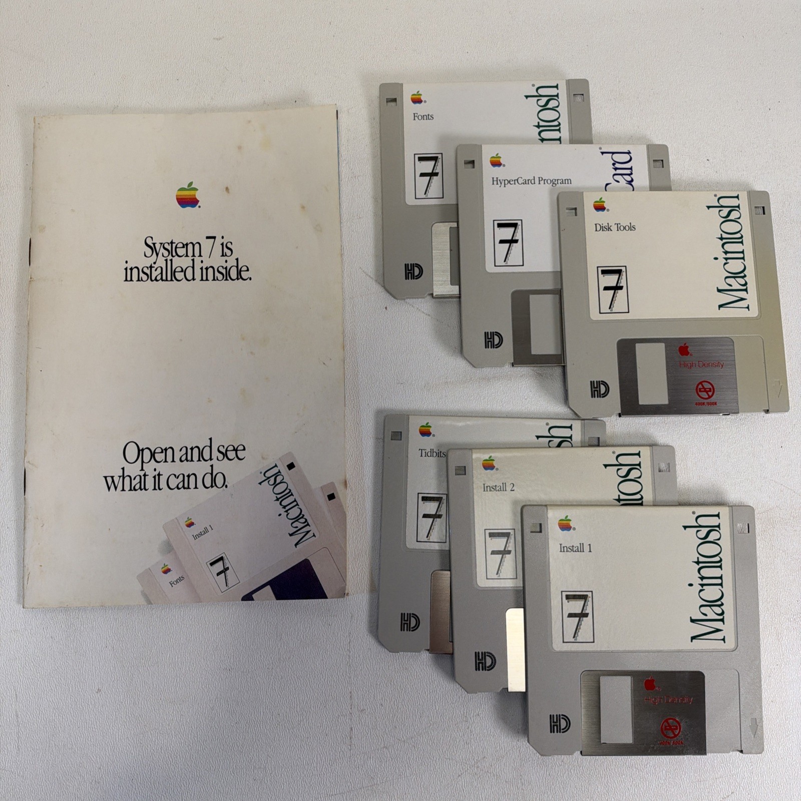 Vintage Mac System 7 Personal Upgrade Kit Apple Software 3.5” Floppy Vintage Mac System 7 Personal Upgrade Kit Apple Software 3.5” Floppy