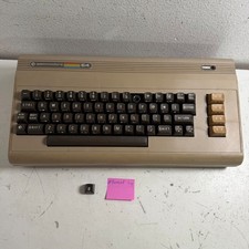 Vintage Commodore 64 Brown Wired Compact QWERTY Desktop 8-bit Home Computer picture