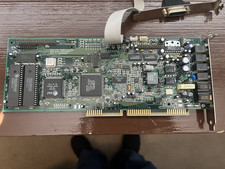 Vintage MediaMagic Telemetry-32 RIO ISA Sound Card Modem OPTi 82C950 AT&T DSP picture