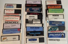 Commodore 64/C64 23 Original Games (Untested /As Is ,no returns )Maniac Mansion picture