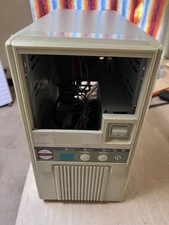 Vintage Bezel, Case, Power Supply from a Mini-Tower ECS AL486 Baby AT picture