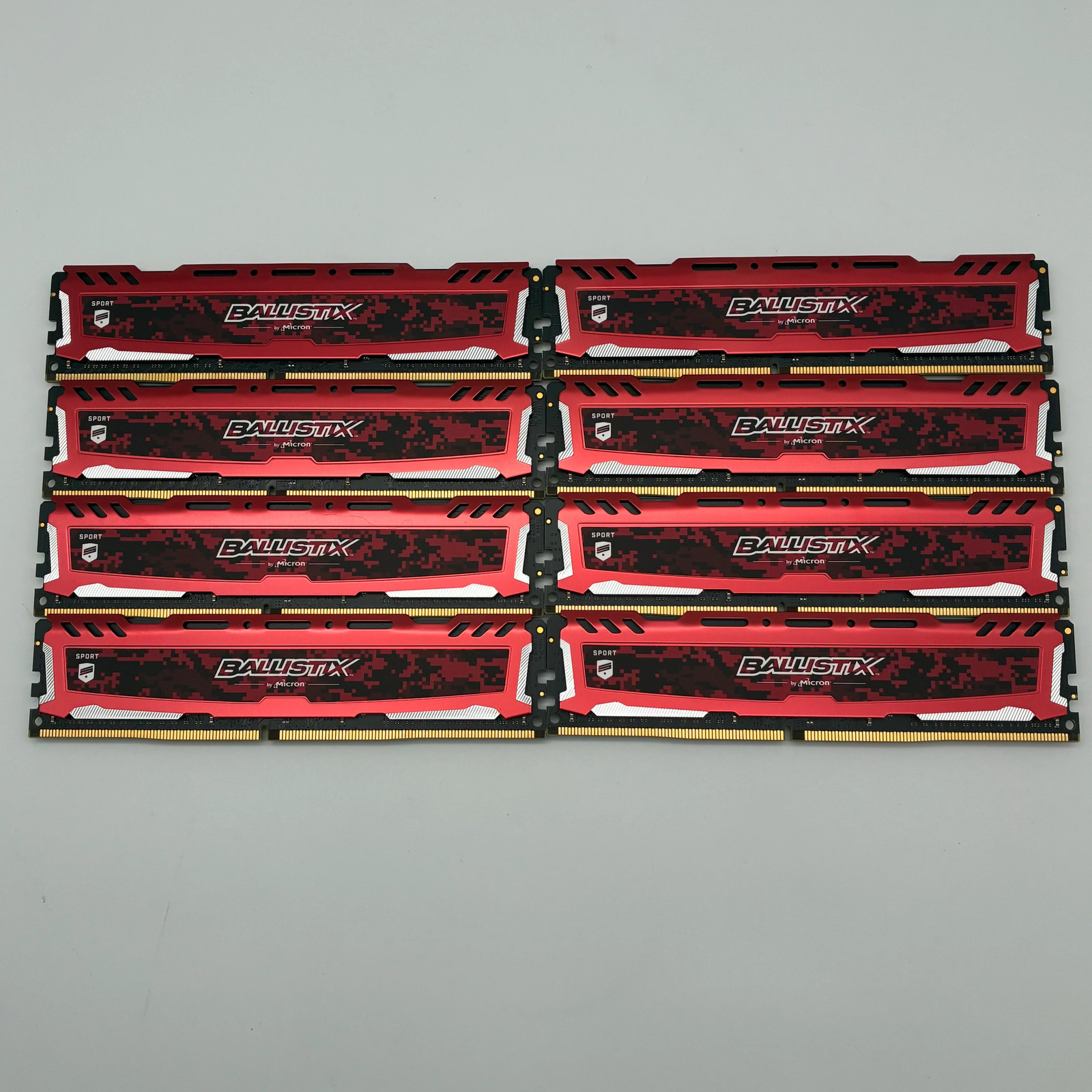 Crucial 128GB (8x16GB) DDR4 2666MHz Memory Red TESTED Crucial 128GB (8x16GB) DDR4 2666MHz Memory Red TESTED