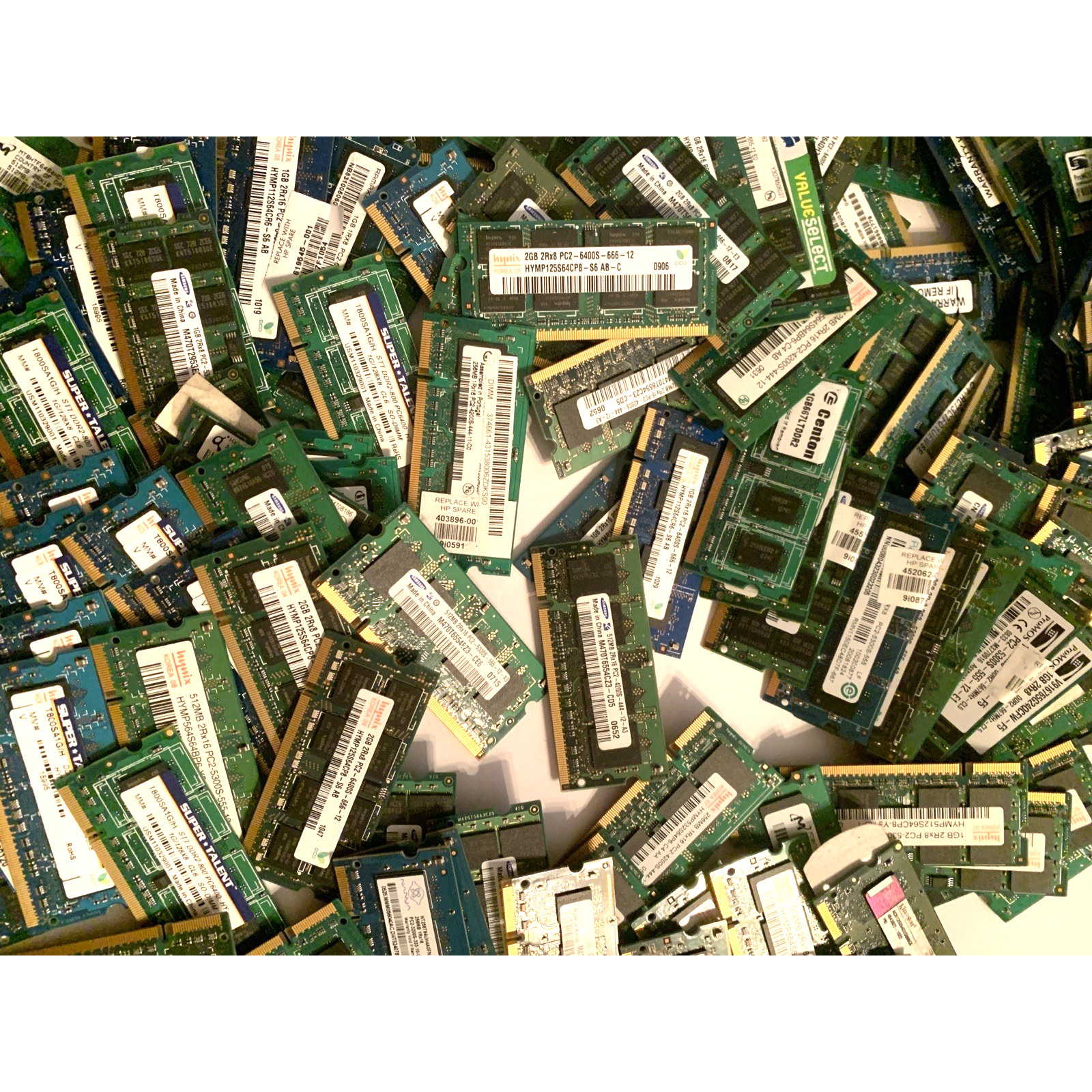 LOT of 177 DDR2 Mixed Brands & Size 2GB 1GB 512MB 256MB Vintage LOT of 177 DDR2 Mixed Brands & Size 2GB 1GB 512MB 256MB Vintage