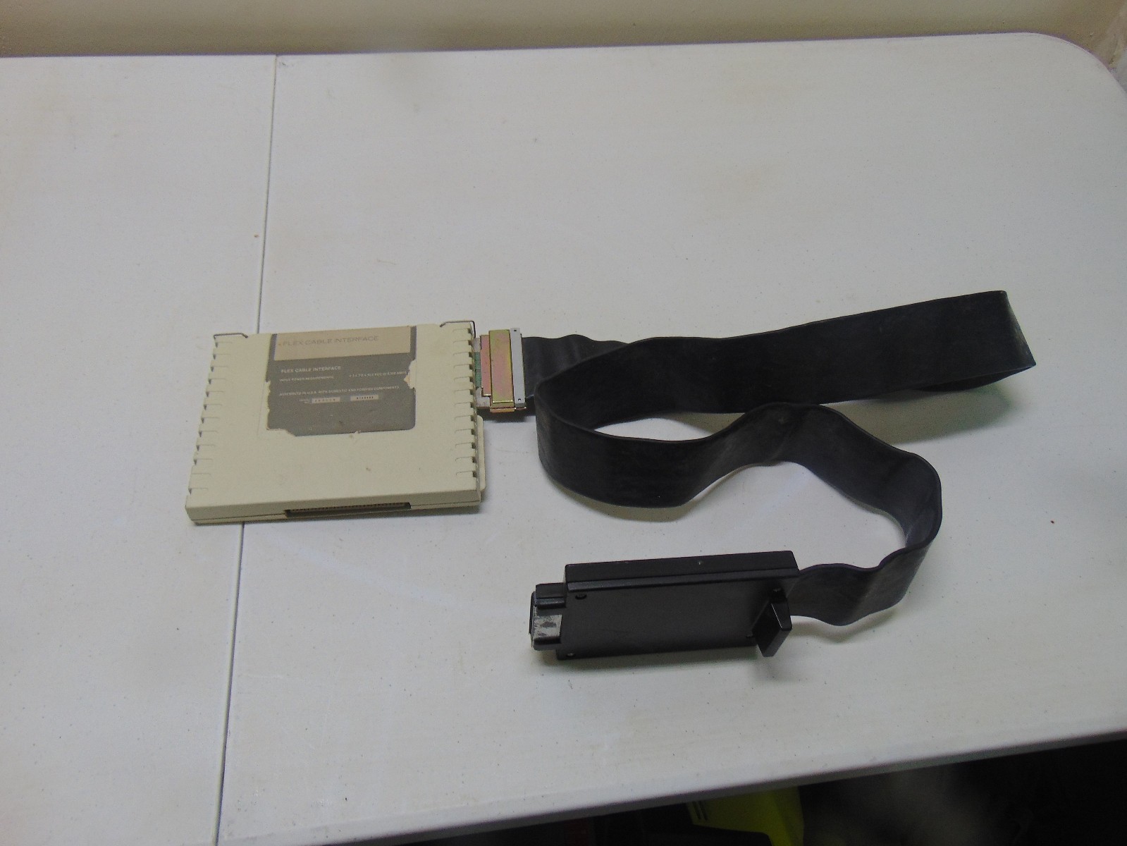 Vintage Texas Instruments Flex Cable Interface TI99 TI99/4A PEB CARD UNTESTED Vintage Texas Instruments Flex Cable Interface TI99 TI99/4A PEB CARD UNTESTED