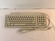 Apple Keyboard II M0487 ADB Vintage Macintosh Apple IIgs Tested Working Cable picture