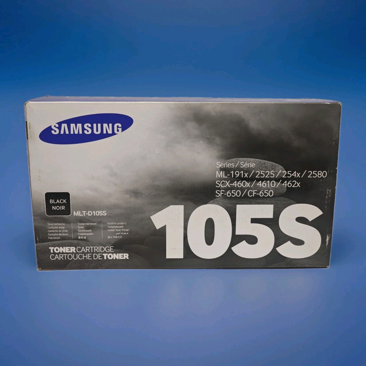 Samsung MLT-D105S Black 105 Toner Cartridge GENUINE NEW Box Damage