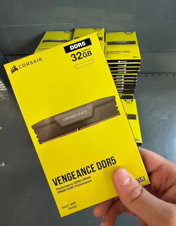 Corsair Vengeance DDR5 32GB (2x16GB) 6000MHz Desktop RAM Kit – New Sealed Corsair Vengeance DDR5 32GB (2x16GB) 6000MHz Desktop RAM Kit – New Sealed