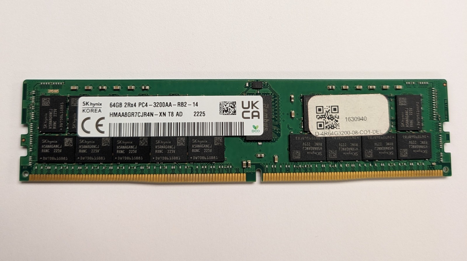 SK Hynix HMAA8GR7CJR4N-XN 64GB 2RX4 PC4-3200AA DDR4 Server RAM