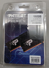 Patriot Signature Line Premium 16GB 2x8GB DDR4 UDIMM 2666Mhz picture