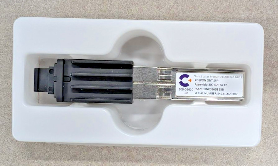 Calix XGS-PON ONT SFP+ 100-05610 Optical Transceiver Module New