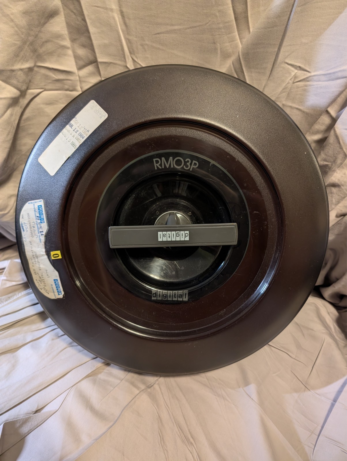 Vintage DEC RM03P Disk Pack - \