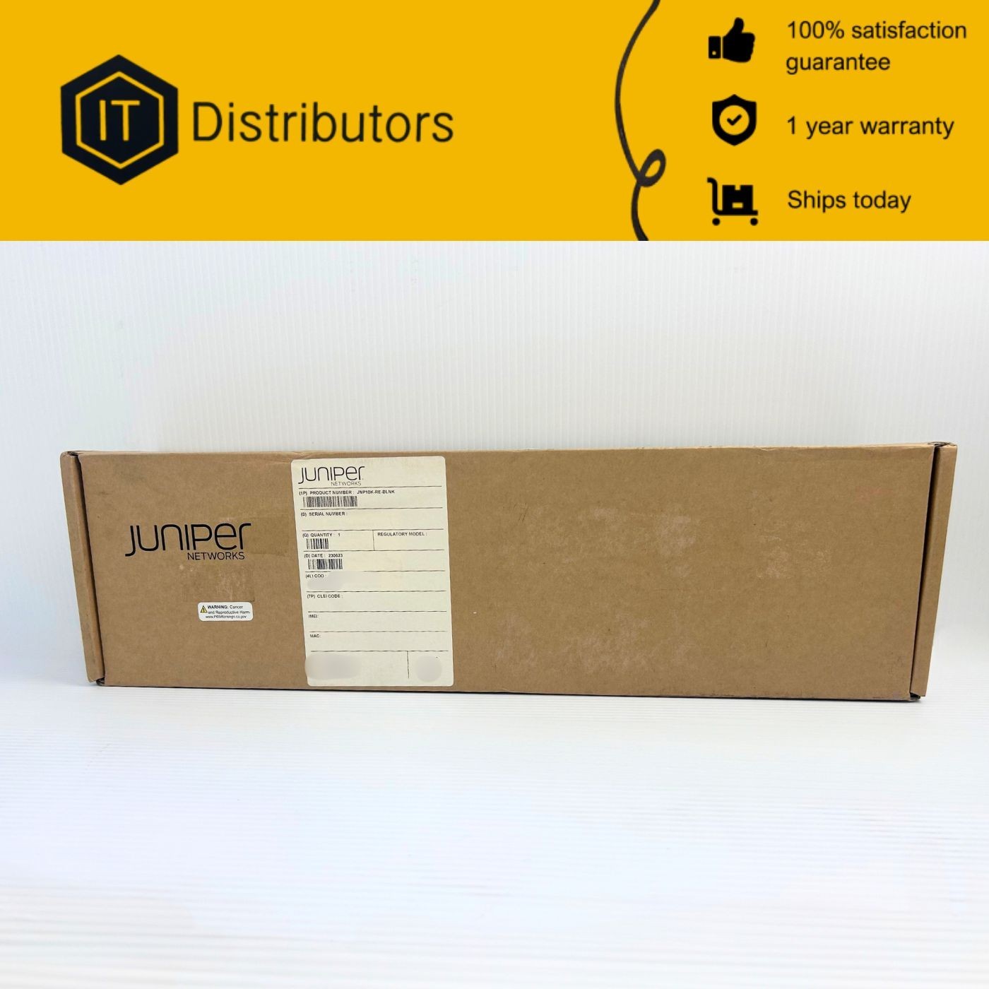 Juniper JNP10K-RE-BLNK / 1 Year Warranty / Ships Today
