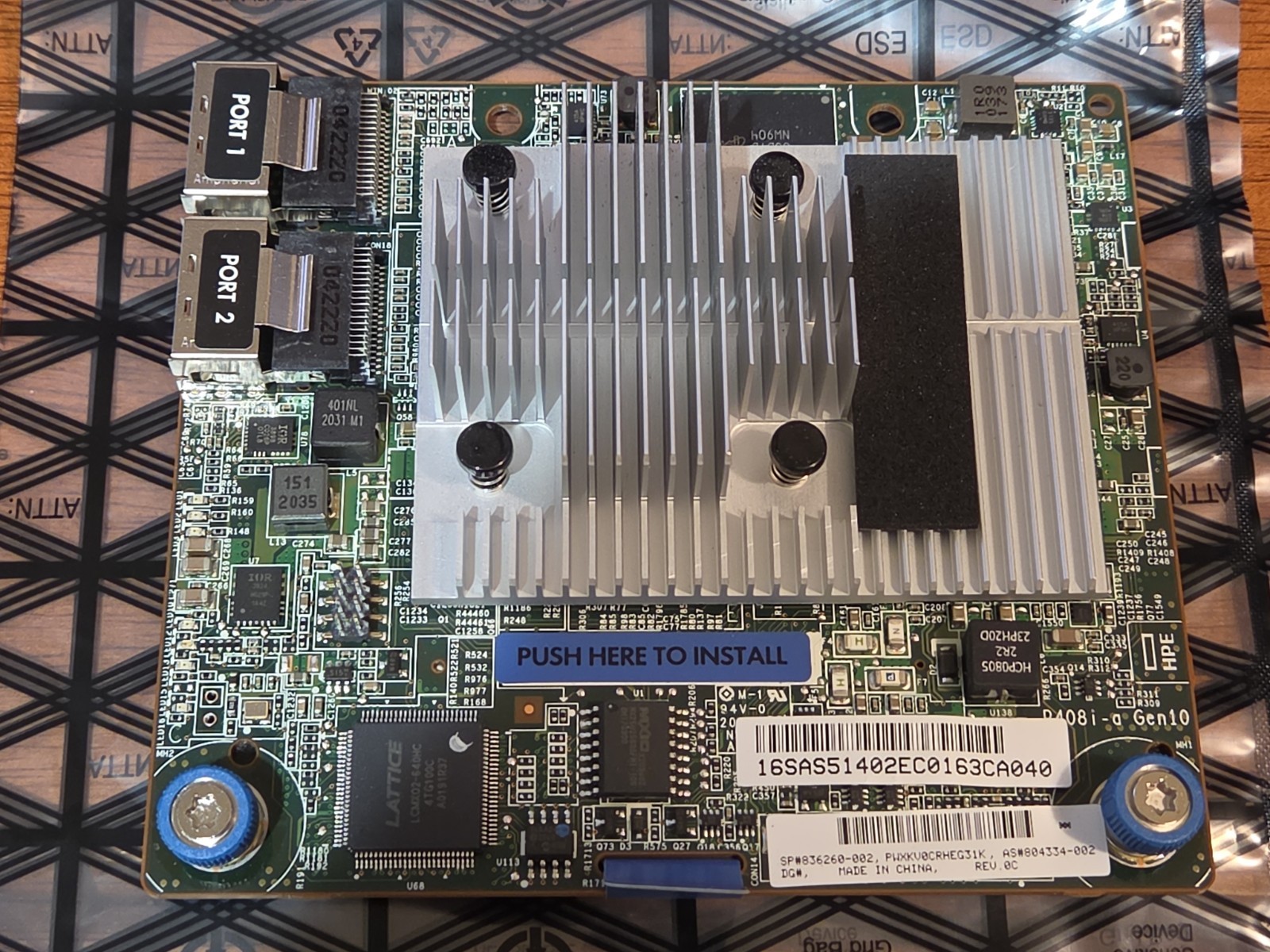 HP P408i-a SR Gen10 12GB SAS Raid Controller 804334-001 836260-001 HP P408i-a SR Gen10 12GB SAS Raid Controller 804334-001 836260-001