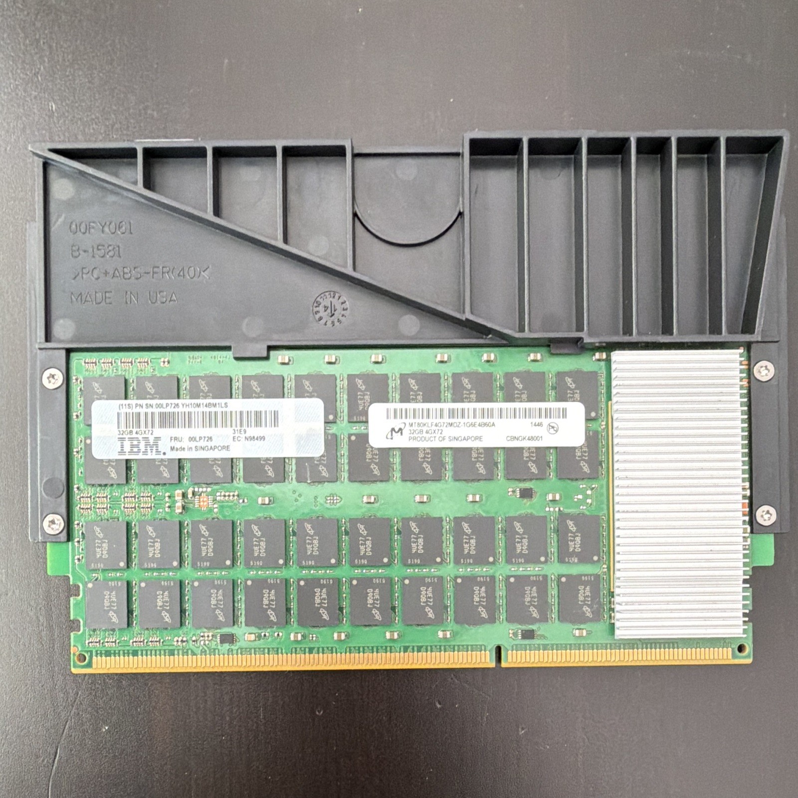 IBM 00LP726 32GB DDR4 CDIMM 4GX72 Cartridge Server Memory RAM