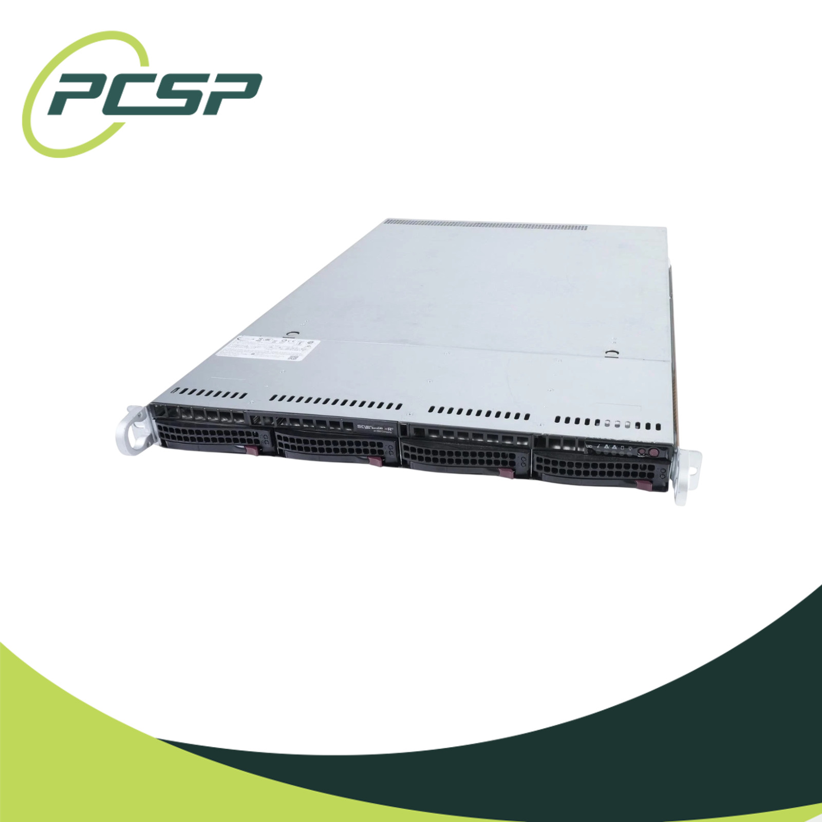 Supermicro CSE-815-5 4B LFF Xeon E3-1245v6 16GB DDR4 1x 9361-8i 4x 1TB SATA HDD