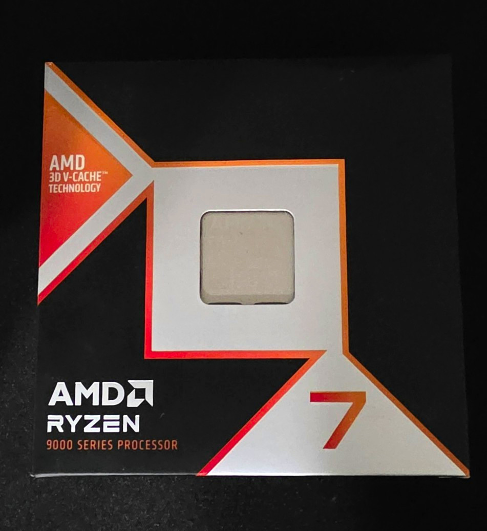 AMD Ryzen 7 9800X3D 8-Core Socket AM5 CPU 96MB L3 Cache 3.5+GHz