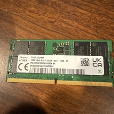 PARTS/repair SK Hynix 16GB 1Rx8 PC5-4800B DDR5 4800MHz SODIMM Laptop Memory picture